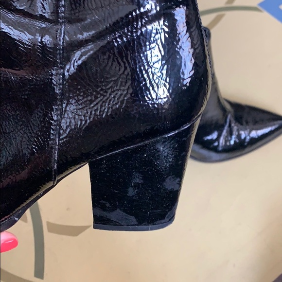 Steve Madden Patent Leather Boots - Picture 5 of 8